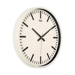 Index Beyaz Minimalist Duvar Saati