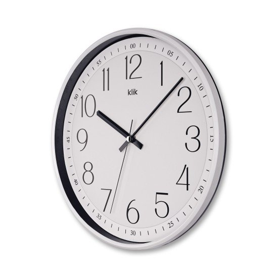 Lina Beyaz Minimalist Duvar Saati