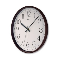 Lina Kahverengi Minimalist Duvar Saati