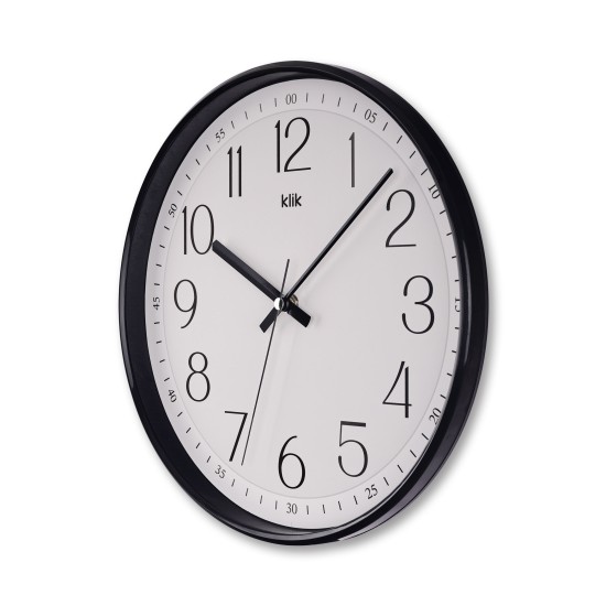 Lina Siyah Minimalist Duvar Saati