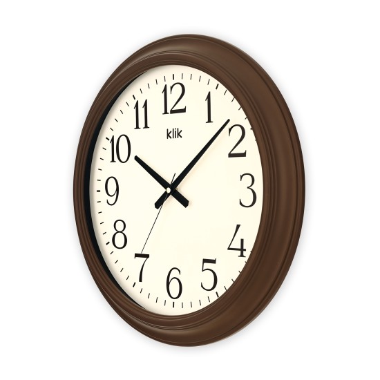 Sigma Kahverengi Dekoratif Duvar Saati