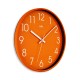 Slim Turuncu Joy Serisi Duvar Saati