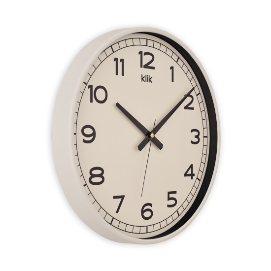 Vien Beyaz Minimalist Duvar Saati