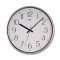 Lina Gümüş Minimalist Duvar Saati