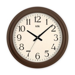 Sigma Kahverengi Dekoratif Duvar Saati