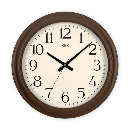 Sigma Kahverengi Dekoratif Duvar Saati